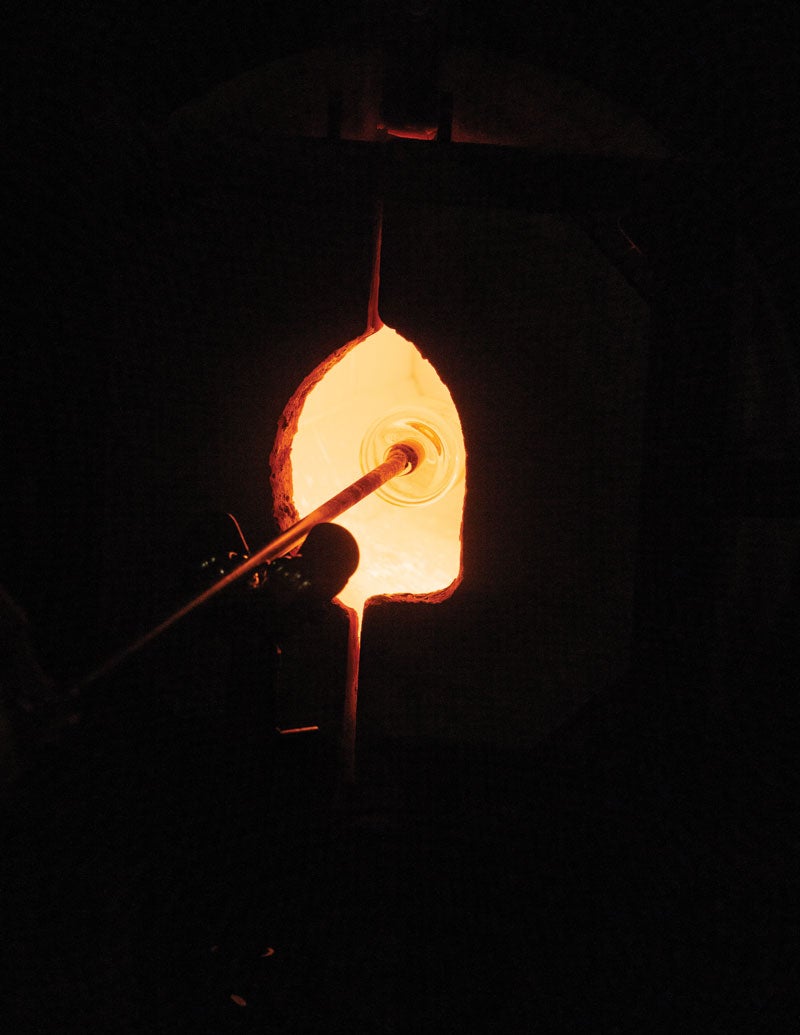 Learn glass blowing at Erin's Farm