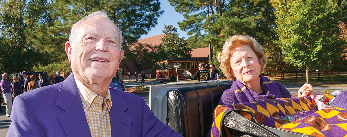 Walter Williams ’51 ’55
and wife, Marie