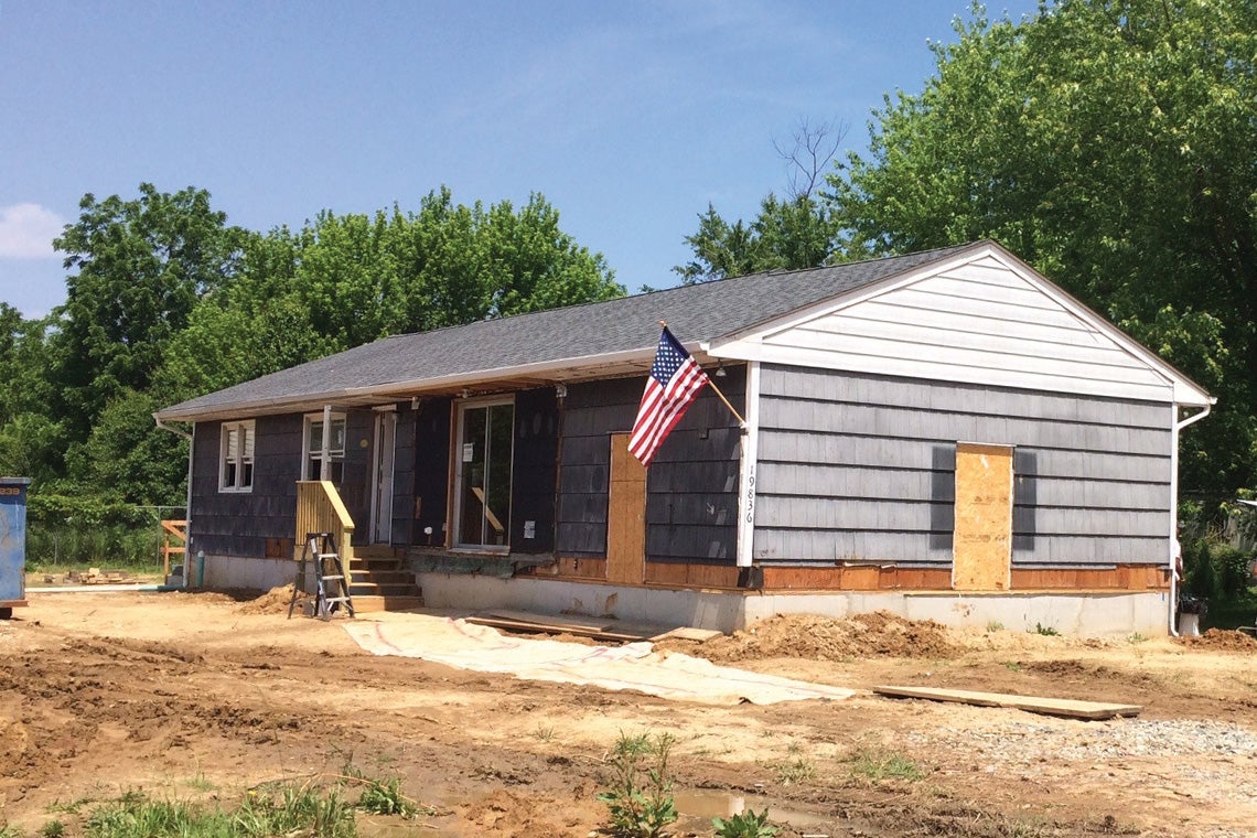 House under construction