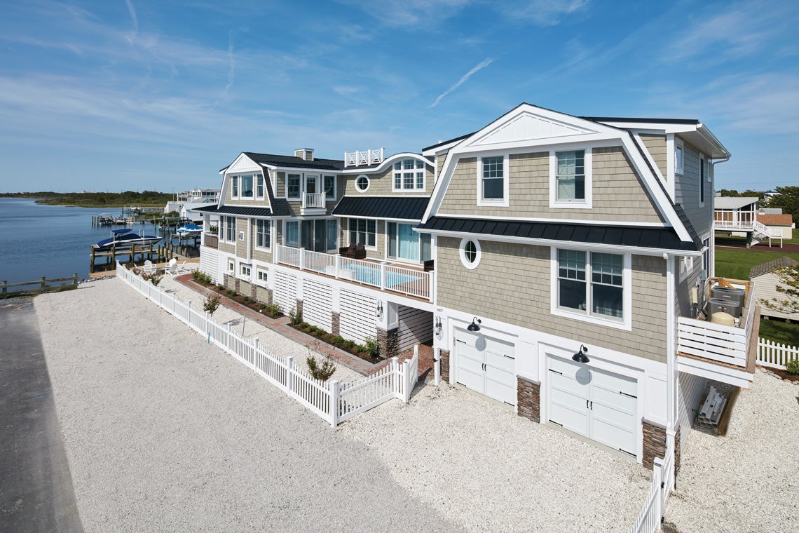 A house on the water