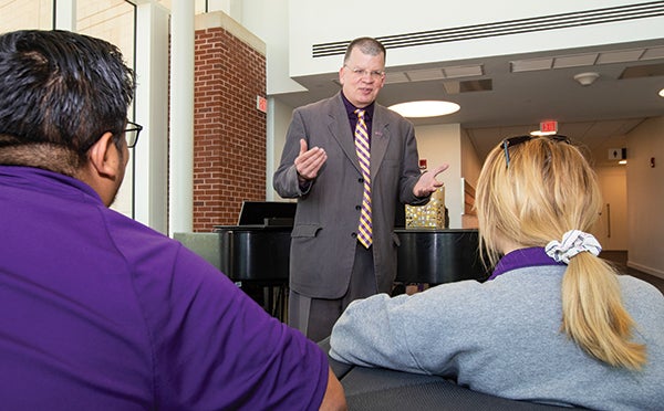 ECU Interim Chancellor Dan Gerlach