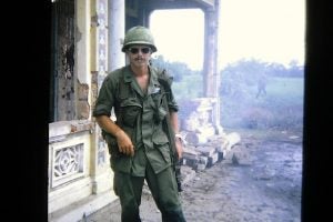 Tom Arthur serving in Vietnam