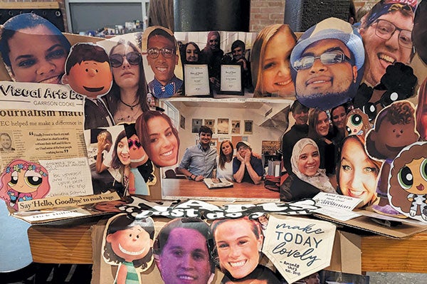 A pop culture collage